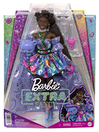 BARBIE Extra Fancy - Kostümlü Bebek Mor