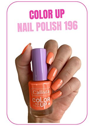 Callista Color Up Nail Polish Oje 196 Follow You - Turuncu