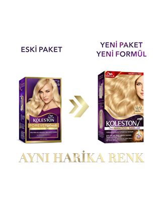 Wella Koleston Supreme Kit 12/0 Çok Açık Doğal Sarı *18