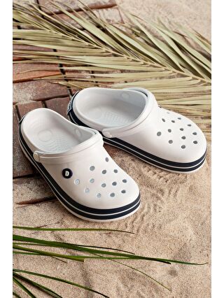 Beyaz-Açık Gri-Lacivert