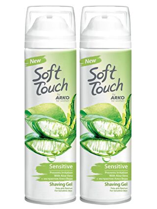 Arko Soft Touch Sensitive Kadın Tıraş Jeli 2x200 ml