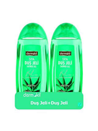 DERMOKIL Aloe Vera Özlü Duş Jeli 500 ml 2'li Set