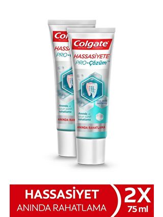 Colgate Hassasiyete Pro Çözüm Anında Rahatlama Diş Macunu 75 ml x 2 Adet