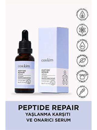 cos.kim Peptit Içeren Onarıcı Cilt Bakım Serumu | Peptide Repair Serum 30ml