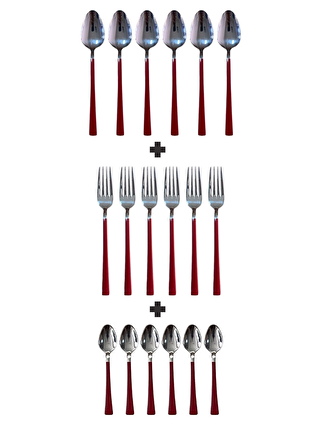 Beyaz-Gümüş-Kırmızı