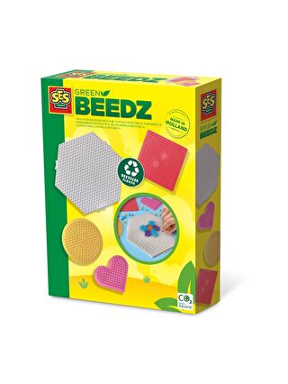 SES Creative Green Beedz - Eko Ütü Boncuk Panoları (4 Adet Pano)