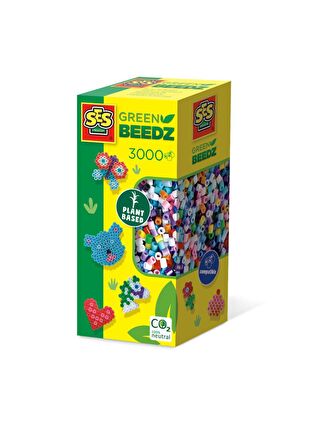 SES Creative Green Beedz - Eko Ütü Boncukları 3000 Parça