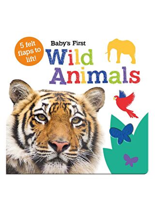 Imagine That Babys First Wild Animals - 5 Felt Flaps to Lift