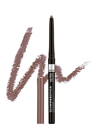 AVON Glimmersticks Asansörlü Açılıp Kapanabilen Göz Kalemi Hot Brown