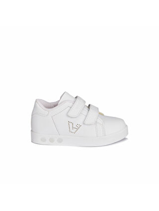 Vicco Oyo Işıklı Unisex İlk Adım Beyaz Sneaker