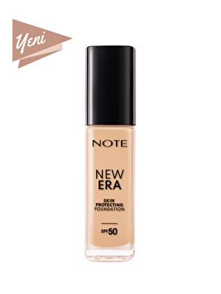 Note Cosmetique Note New Era Skin Protecting 120 Nemlendirici Etkili SPF 50 Hyaluronik Asitli Fondöten