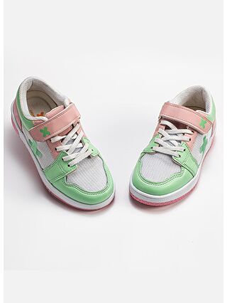 Casabony Yeşil Casa Mint Pembe Kız Çocuk Sneakers