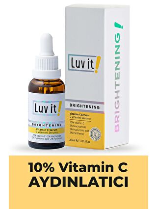 Luv it! Aydınlatıcı C Vitamini Serumu 30ml