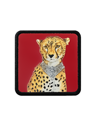 BlackBörk V1 Leopar - 1KS Kod Logolu Unisex Kırmızı-Siyah Bench (Patch)