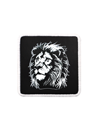 BlackBörk V1 Beyaz Aslan - 7SB Kod Logolu Unisex Siyah-Beyaz Bench (Patch)