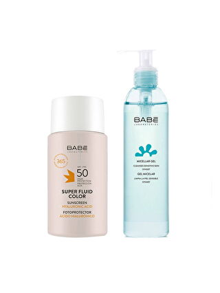 Babe Laboratorios Super Fluid Renkli Güneş Koruyucu SPF50 50ml Kofre