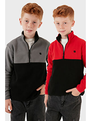 Gri-Kırmızı-Siyah