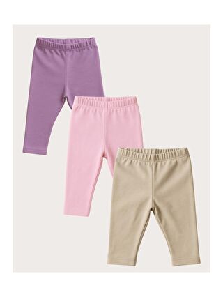 Beyaz-Lila-Açık Pembe