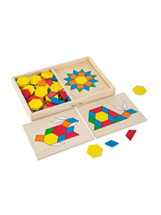 Melissa and Doug Ahşap Gelişmiş Şekil Bulmaca