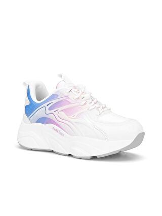 Beyaz-Pudra-Açık Mavi