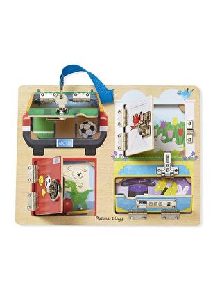 Melissa and Doug Ahşap Kilit ve Çilingir Tahtası