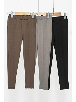 Siyah-Gri-Açık Kahverengi