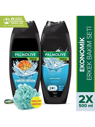 Palmolive MEN TBF Limited Edition Duş Jeli + Men Sport Duş Jeli