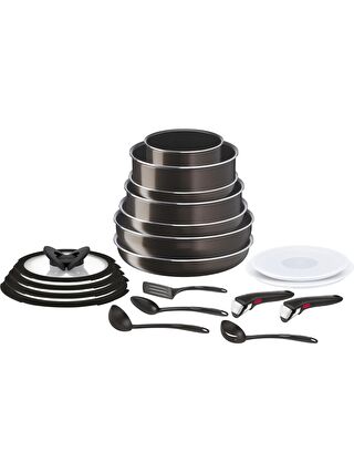 Tefal Renksiz TEFAL Ingenio Xl Intense Titanyum 2x Maxi Set 19 Parça