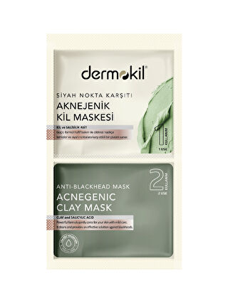 DERMOKIL Siyah Nokta Karşıtı Kil Maske 2* 7.5 ml