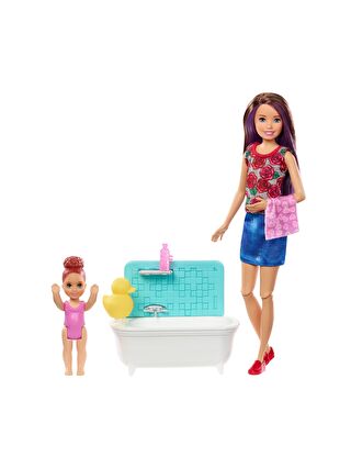 BARBIE Bebek Bakıcısı Skipper ve Aksesuarları FXH05