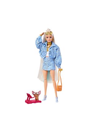 BARBIE Extra Mavi Takımlı Bebek HHN08