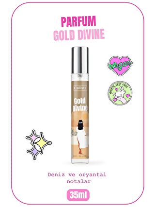 Callista Gold Divine EDP 35 ml Kadın Parfüm