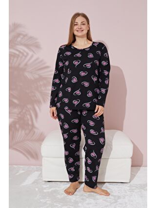 Siyah-Açık Pembe-Beyaz