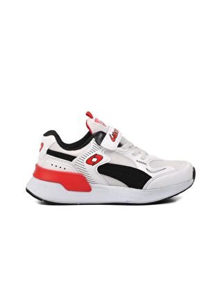 Beyaz-Açık Kırmızı-Siyah