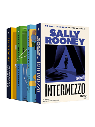 Can Yayınları Sally Rooney Seti (4 Kitap)