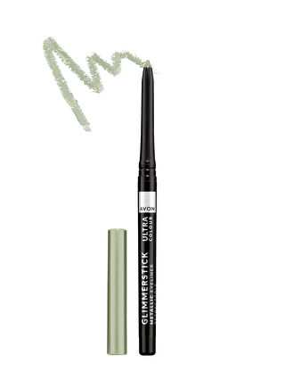 AVON Glimmerstick Asansörlü Metalik Göz Kalemi Green Lights