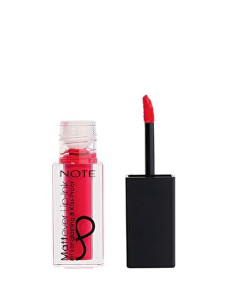 Note Cosmetique Mattever Lip-Ink Mat ve Kalıcı Likit Ruj 11 Cherry Blossom - Pembe