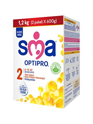 SMA Optipro Probiyotik 2 6-12 Ay Bebek Sütü 1200 gr