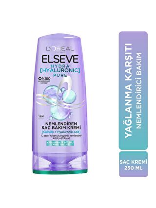 L'Oreal Paris Elseve Hyaluron Pure Saç Kremi 250 Ml