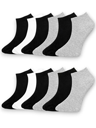 Beyaz-Siyah-Gri Melanj