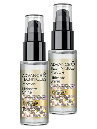 AVON Advance Techniques Parlaklık Veren Saç Serumu 30 Ml. İkili Set