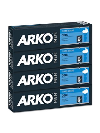 Arko Men Cool Tıraş Kremi 4x90gr