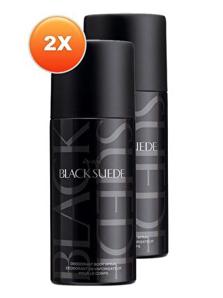 AVON Black Suede Erkek Deodorant 150 Ml. İkili Set