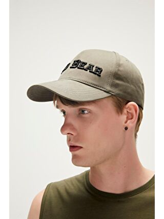 Bad Bear Title Cap Haki Yeşil Unisex Şapka