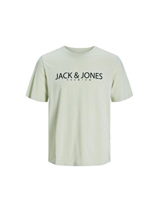 Jack & Jones Blajack Erkek Yeşil Bisiklet Yaka Tişört