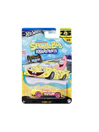 Hot Wheels Film Arabaları Özel Seri SpongeBob Pony-UP