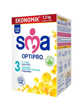 SMA Optipro Probiyotik 3 1- 3 Yaş Devam Sütü 1200 gr