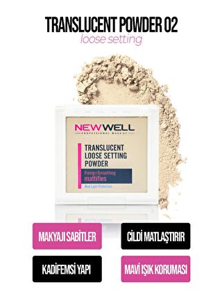 New Well Translucent Loose Setting Powder 02