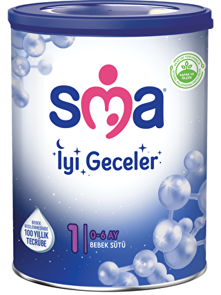 SMA İyi Geceler 1 0-6 Ay Bebek Sütü 800 gr