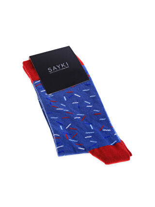 Mavi-Antrasit-Kırmızı